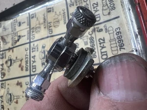 Trico Scheibenwaschdüse Twin Nos - 801743-c Waschdüsen Chrom r Jaguar Xk etc - Bild 1 von 10