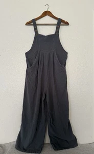 Maacie Umstandsoverall Gr. L weites Bein Hose Taschen eckiger Ausschnitt - Bild 1 von 9