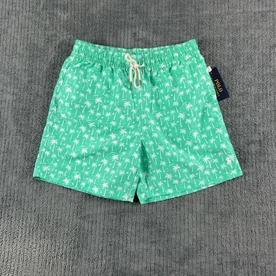 Bañador Polo Ralph Lauren para hombre pequeño por todas partes palmeras playa surf bolsillos Foto 1 de 4