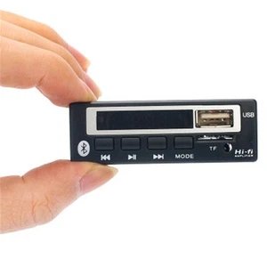 Double Decoding Bluetooth MP3 WMA Decoder Board Car FM Audio Radio Player Module - Picture 1 of 7