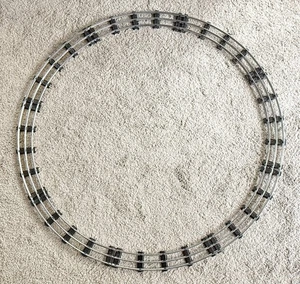 KMT? LIONEL? Standard Gauge Curve Track (42" circle) - 8 sections VG Condition - Picture 1 of 16