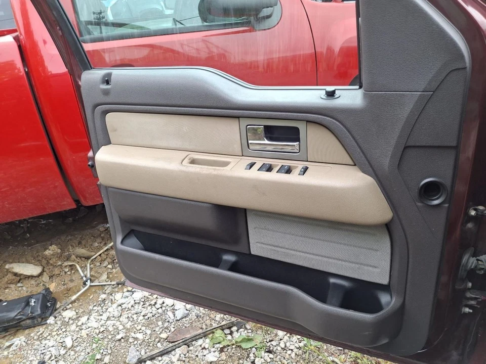 2010 Ford F150 Front Door Trim Panel Tan Used OEM 3693845 4DR PU Foto 1 de 1