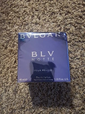 Vintage BVLGARI BLV NOTTE POUR FEMME Eau De Parfum 40ml 1.33 fl oz NOS🔥 - Image 1 of 4