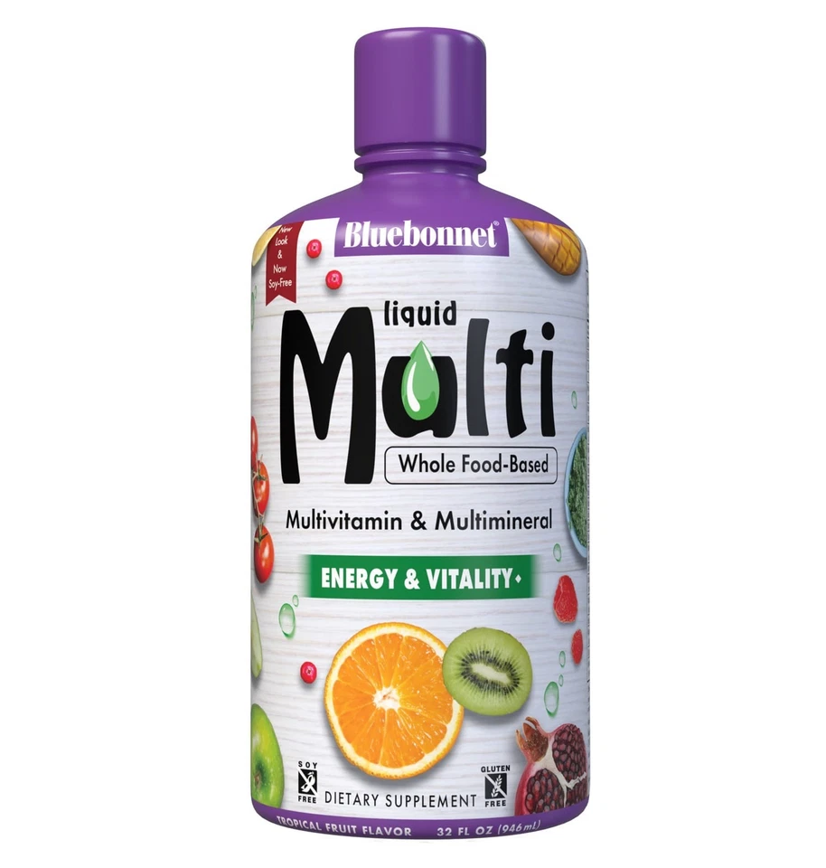 Bluebonnet Liquid Multi Formula 32 Fl Oz Liquid, Energy and Vitality Support - Image 1 of 1