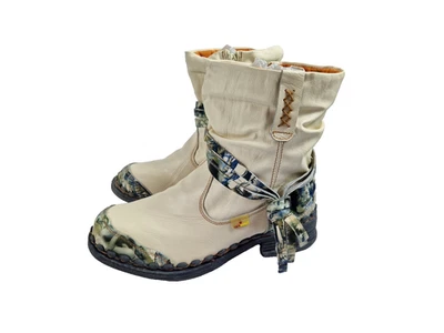 TMA EYES Damen Boots Stiefel Leder Gr.40, Neu !!