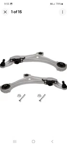 Nissan 524-221 524-222 (Pair) Front Lower Control Arm and Ball Joint Assembly - Picture 1 of 6