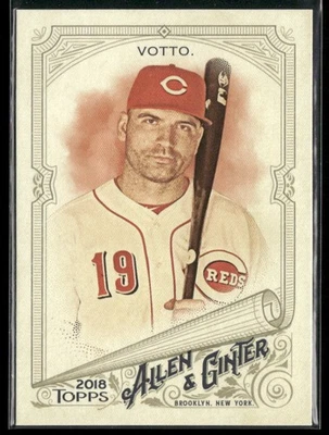 2018 Topps Allen & Ginter Joey Votto #20 Cincinnati Reds - Image 1 of 2