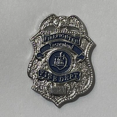 Disneyland Resort Cast Member FIRE DEPT Firefighter 2000 Disney Lapel Pin - Image 1 of 2
