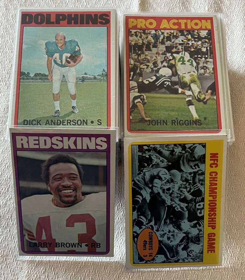 1972 TOPPS FOOTBALL #91-180 - PICK YOUR CARD(s) - 1-Owner, In Great Condition! - Image 1 of 1