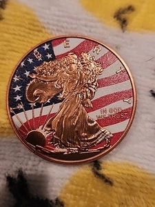 Schöne Liberty Design One Ounce Cooper Runde - Bild 1 von 2