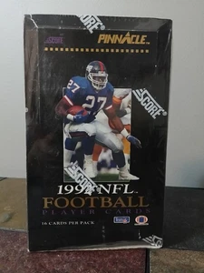 🏈 1992 Pinnacle NFL Football Hobby Factory Sealed Pack Box *Rodney Hampton Top* - Bild 1 von 7