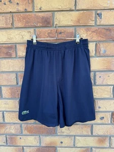 Men’s Lacoste Shorts Size 4 Blue Basketball Sport Activewear Exercise Workout - Picture 1 of 4