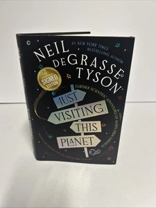Neil deGrasse Tyson  SIGNED Visiting This Planet 2025 1st Hardcover Brand New - Picture 1 of 12