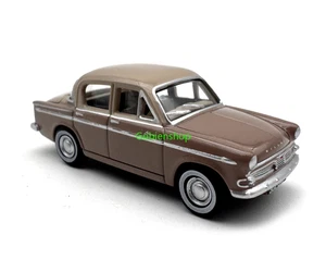 GB 1:76 Brown 1956 Hillman Minx Sedan Classic Sports Model Diecast Collect Car - Picture 1 of 5