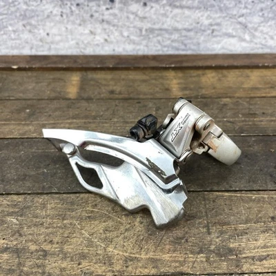 Shimano Deore XT FD-M761 Front Derailleur 34.9mm Clamp 3x9 Triple Dual Pull Top - Image 1 of 4