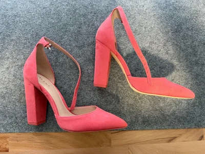 Aldo Velour Stöckelschuhe, Pumps, rosa, Gr. 38 - Bild 1 von 3