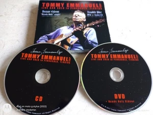 TOMMY EMMANUEL  LIVE & SOLO PENSACOLA FLORIDA 2 DISC CD DVD SET - Picture 1 of 2