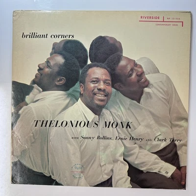 Brilliant Corners Record Vinyl Thelonious Monk Riverside RLP 12-226 Mono - Image 1 of 4