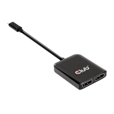 Club 3D Multi Stream Transporter (MST) Hub USB 3.2 Gen2 Type-C to DisplayPort™ D - Image 1 of 4