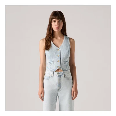 Levi's Women's Amore Vest - Cause and Effect L - Image 1 of 3