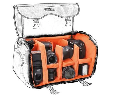 Kalahari XL Bolsa de cámara Accesorios fotográficos Bolsa de fotos Swave-S18, 440417