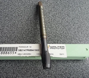 Taladro roscado WALTER PROTOTYP PARADUR NI 3B2147P65841500 M9X1 ISO HSS-E-PM drill - Imagen 1 de 1