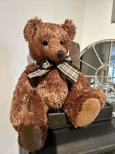 Russ Berrie Peony Teddy Bear Soft Plush Toy 10” 100 Year Anniversary