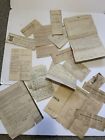 State of Texas 1889 Coleman County Land And Tax Receipts Masonic mutual Bank Ect