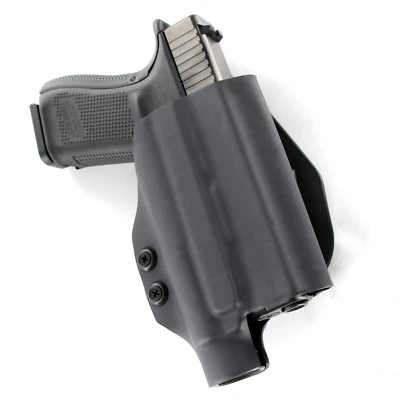 1911 - OWB Paddle Tactical Holster - Streamlight TLR-1 - Matte Black - Image 1 of 4