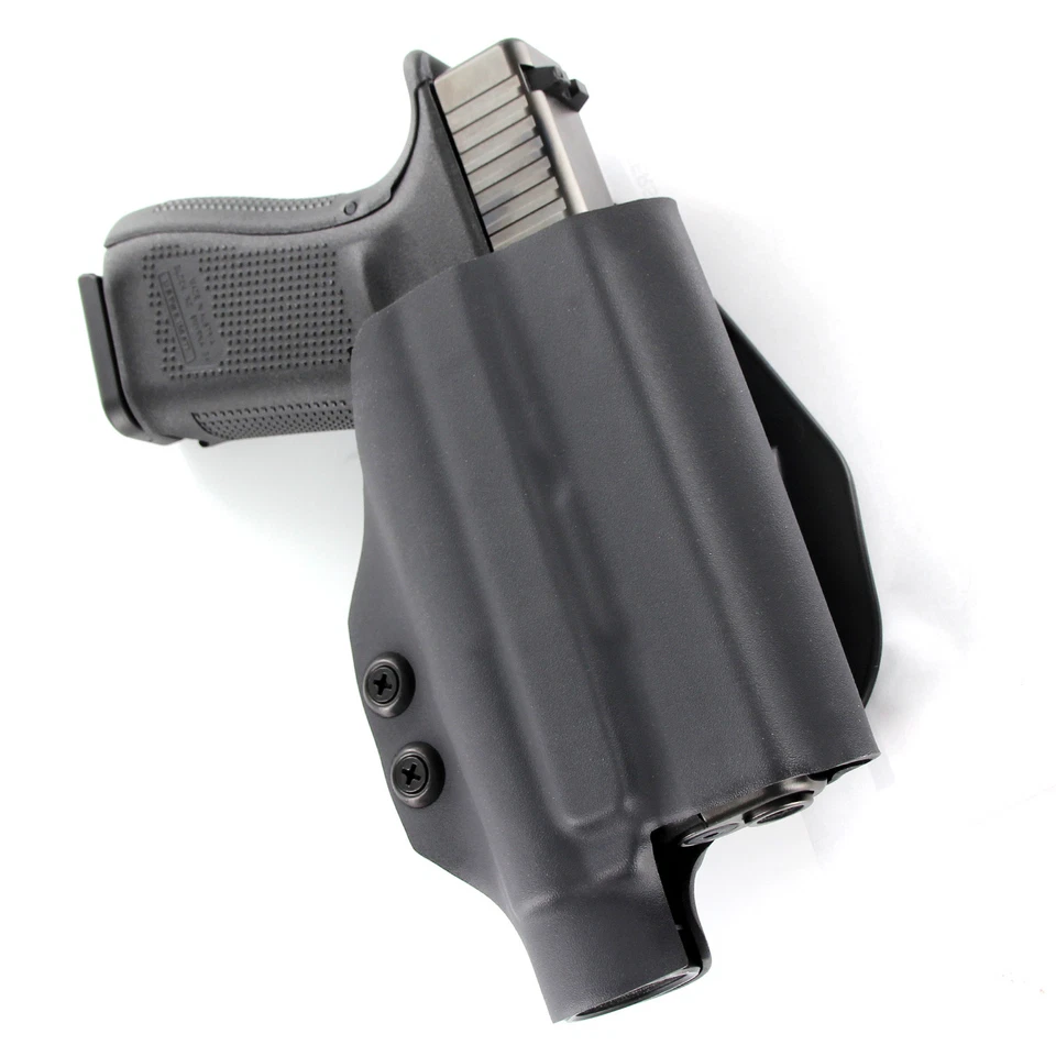 1911 - OWB Paddle Tactical Holster - Streamlight TLR-1 - Matte Black - Image 1 of 4