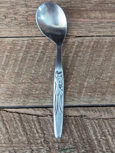 Vintage Walt Disney Prod By Bonny Stainless Steel Bambi Baby Spoon JAPAN - Picture 1 of 4