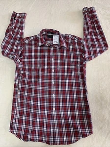 Camicia uomo nuova piccola Pendleton 100% cotone Bridgeport bottoni quadri vedi etichetta nuova - Foto 1 di 15