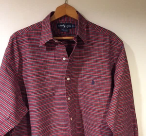 Ralph Lauren Lowell Sport Hombre Botón Abajo Camisa Tamaño Grande - Imagen 1 de 5