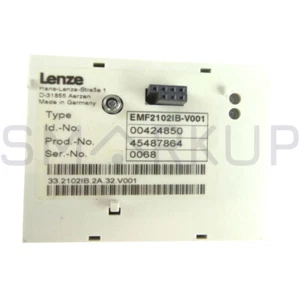 Used & Tested LENZE EMF2102IB-V001 LECOM A/B Module - Picture 1 of 2