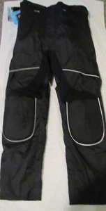 NEW PREMIUM WATERPROOF INSULATED ARMORED MOTORCYCLE PANTS Size XL Reflective - Foto 1 di 5