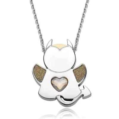 Collana Donna Sagapo Acciaio Diavoletto Sagapò SNG09 S'agapo - Immagine 1 di 2