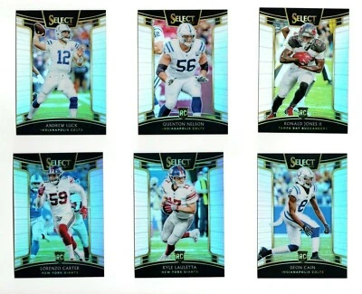 2018 Select Football Silver Prizm Singles - Image 1 of 3