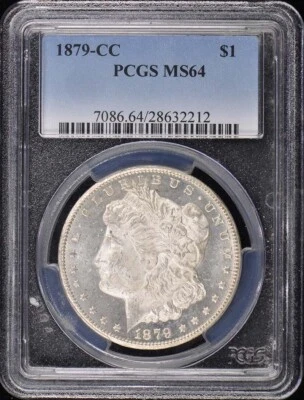 1879-CC $1 Morgan Dollar PCGS MS64 - Image 1 of 2