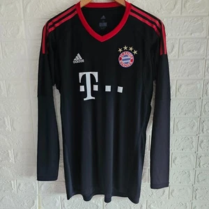 ADIDAS ADIZERO GK BAYERN MUNCHEN 2017/18 HOME LONG SLEEVE PLAYER ISSUE JERSEY - Picture 1 of 11