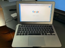  Apple MacBook Air 11.6" 1.8GHz Dual Core i7 4GB RAM 256GB SSD Mid 2011 working