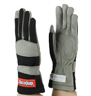 Racequip Racing Gloves 351006; SFI-1 X-Large SFI 3.3/1 Single Layer Black