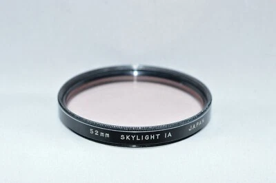Generic 52 mm Skylight(1A) Screw-In Filter Made in Japan (V-270) - Image 1 of 3