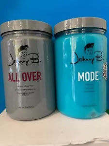 Johnny B All Over Shampoo Body Wash & Mode Styling Gel 32oz New & Authentic - Picture 1 of 1