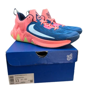 Scarpe da basket uomo Nike Giannis Immortality 2 blu rosa DM0825-400 taglia 11 - Foto 1 di 12