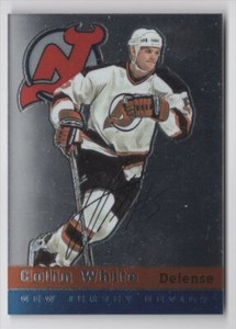 2000-01 Topps Heritage Chrome Colin White 203/555 New Jersey Devils #92 R82