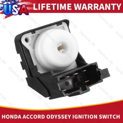 Ignition Switch 35130-SAA-J51 For Honda Accord CR-V Civic Odyssey Element Acura - Image 1 of 4