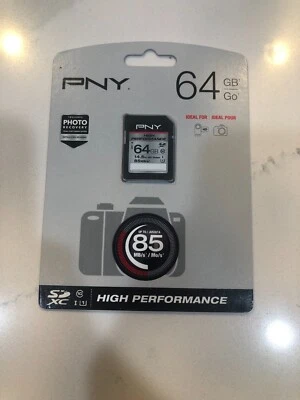 PNY 64 GB P-SDXC64GU185-GE - Image 1 of 2