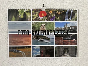 Selbstgemachter Foto-Kalender für das Jahr 2024 - Bild 1 von 3