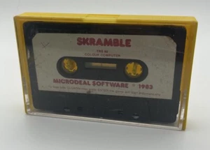 Skramble TRS-80 Colour Computer Vintage Cassette Game Microdeal 1983 - Bild 1 von 2