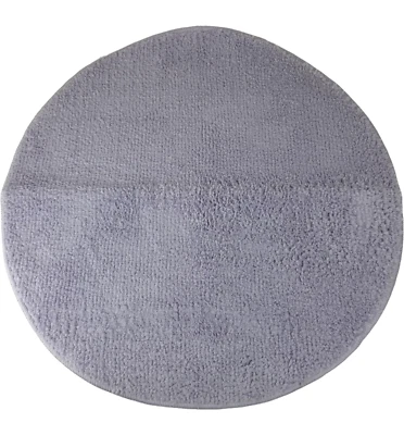 NOVITESSE Badteppich rund 70cm lila | Antirutsch Duschvorleger Badematte weich - Bild 1 von 2